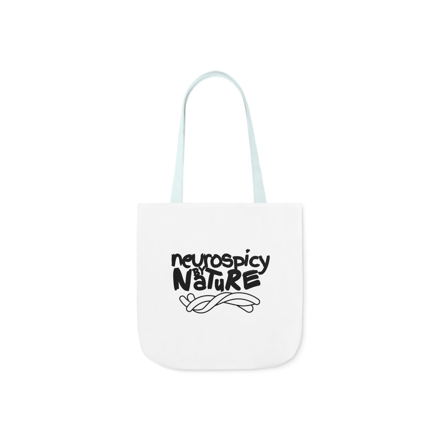 "Neurospicy by Nature" Canvas Tote Bag (5 different strap colors)