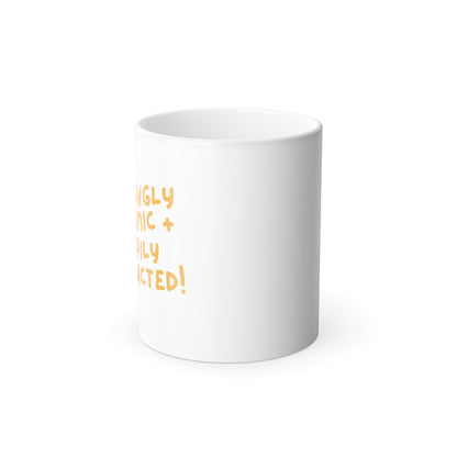 Color Morphing "Amazingly Dynamic + Happily Distracted" ADHD Mug, 11oz