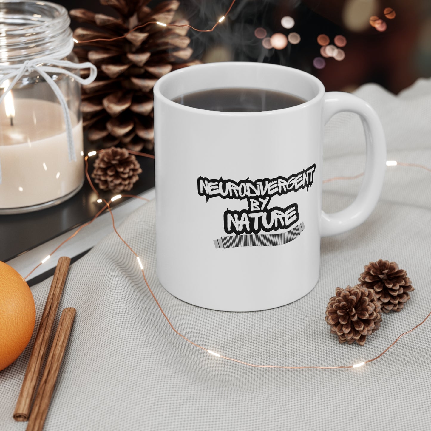 "Neurodivergent by Nature" Mug 11oz