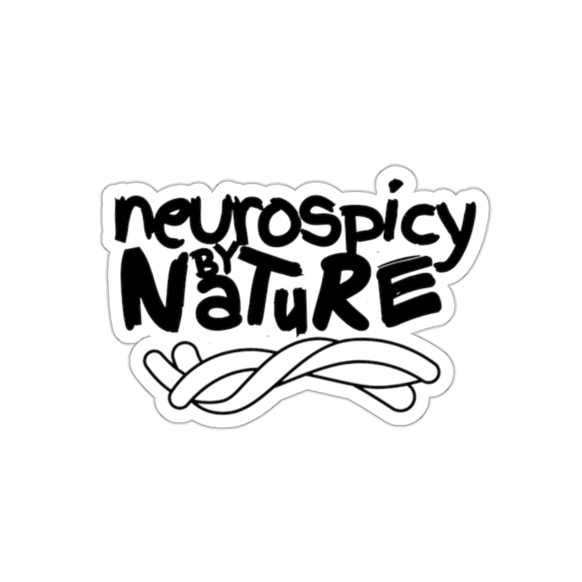 "Neurospicy by Nature" Neurodivergent/ADHD/Autism Stickers