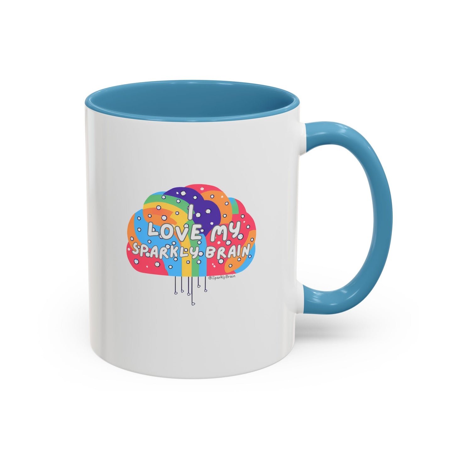 Neurodivergent "I love my Sparkly Brain" Coffee Mug